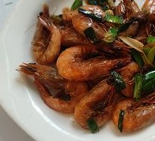 Stir-Fried Shrimp in Oil