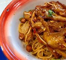 Pork Ear Salad with Rice Noodles