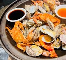 Grilled Seafood Dry Pot