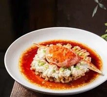 Steamed Pork and Mantis Shrimp