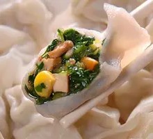 Corn and Pork Dumplings