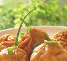 Oil-fried gluten noodles