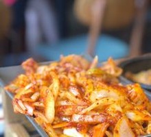 Korean Pork and Squid