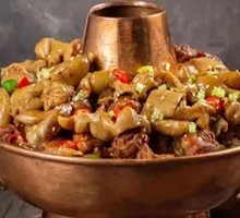 Fatty Intestine Chicken Pot