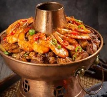 Shrimp and Chicken Pot