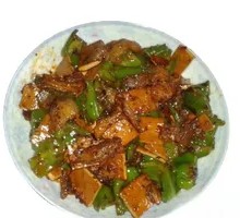 Sliced Pork with Three Layers, Twice-Cooked