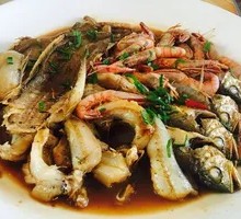Braised Mixed Fish