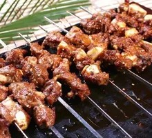 Pork Rib Skewers