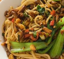 Duck Intestine with Rice Noodles
