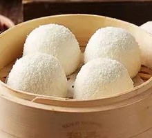 Snowflake Red Bean Bun