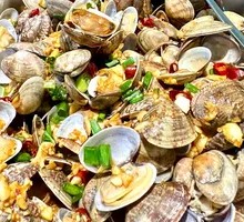 Scallion Oil Clams