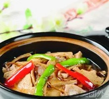 Braised Tofu with Yellow Sauce