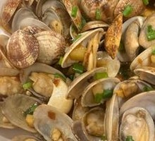 Scallion Oil Clams