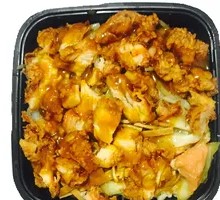 Curry Crispy Chicken Rice