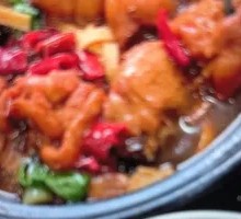 Spicy Braised Chicken with Rice