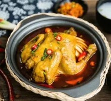 Braised Boneless Chicken with Abalone Sauce and Rice