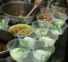 Goat Spine Soup with Rice Cake