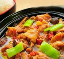 Stewed Chicken with Brown Sauce