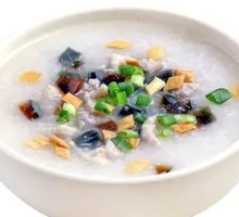 Century Egg and Pork Porridge
