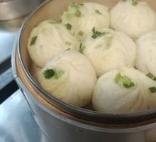 Leek and Egg Old Dough Steamed Bun