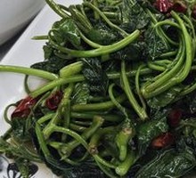 Stir-fried Sweet Potato Leaves