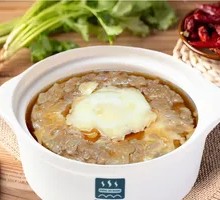 Minced Pork Steamed Egg