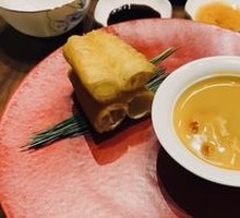 Lobster Soup with Fried Dough Sticks