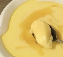 Steamed egg custard