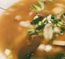 Pork Rib and Shrimp Soup with Malt