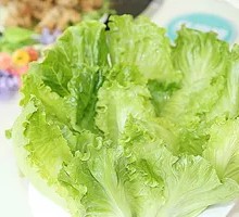 Blanched lettuce