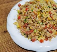 Preserved Vegetable and Ham Fried Rice