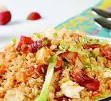 Pork Rib Fried Rice