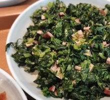 Stir-fried Celery Leaves with Tofu Skin