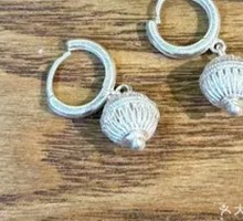 Silver Bell Earrings