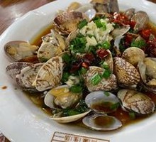 Scallion Oil Clams