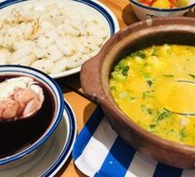 Shrimp Oil Seafood Rice Soup