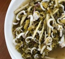 Salted Vegetable Squid