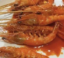 Braised Large Shrimp