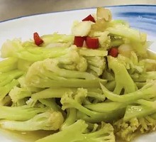 Stir-Fried Organic Cauliflower