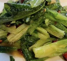 Stir-fried Oil-mustard Greens