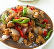 Stir-Fried Chicken Cubes