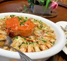 Scallion Oil King Crab