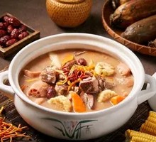 Lotus Root Stewed with Preserved Pork Ribs