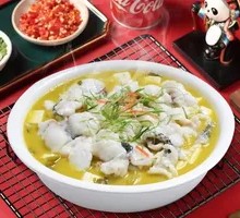 Tofu and Pickled Cabbage Black Bass