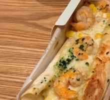 Grilled Shrimp with White Sauce Cheese Bo Bing