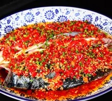 Steamed Mandarin Fish with Chopped Chili
