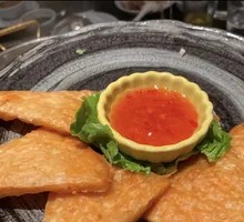 Fish Roe Shrimp Cake