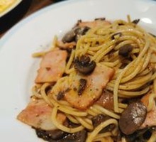 Porcini Black Pepper Bacon Pasta
