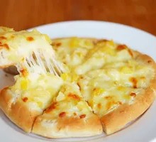 Peach Cheese Pizza