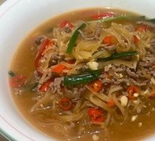 Radish and Beef Stir-fry